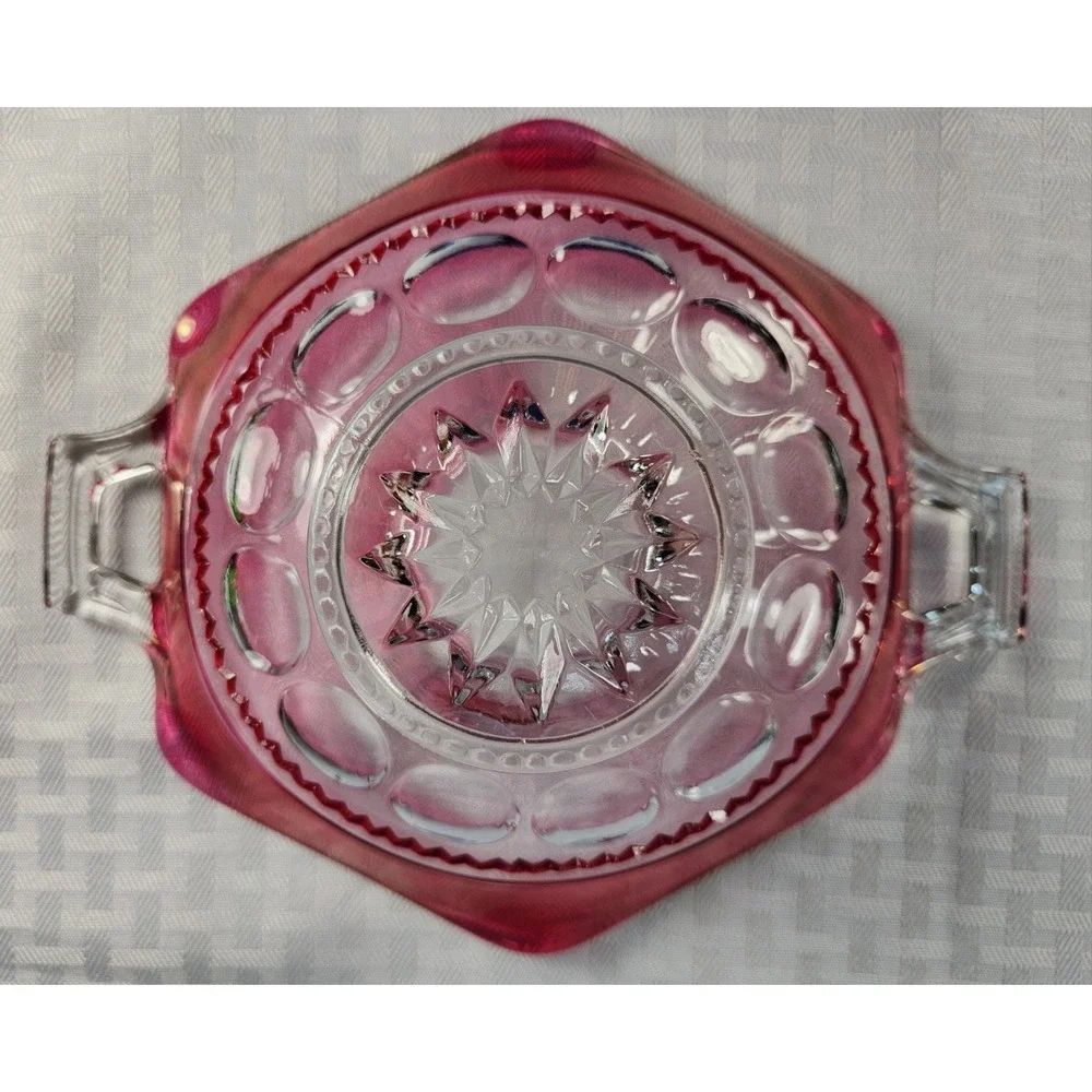 Cranberry indiana glass